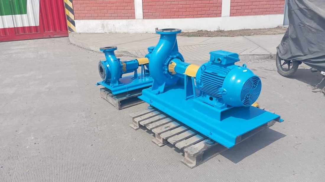 Mantenimiento de bombas centrifugas - Planta Atica